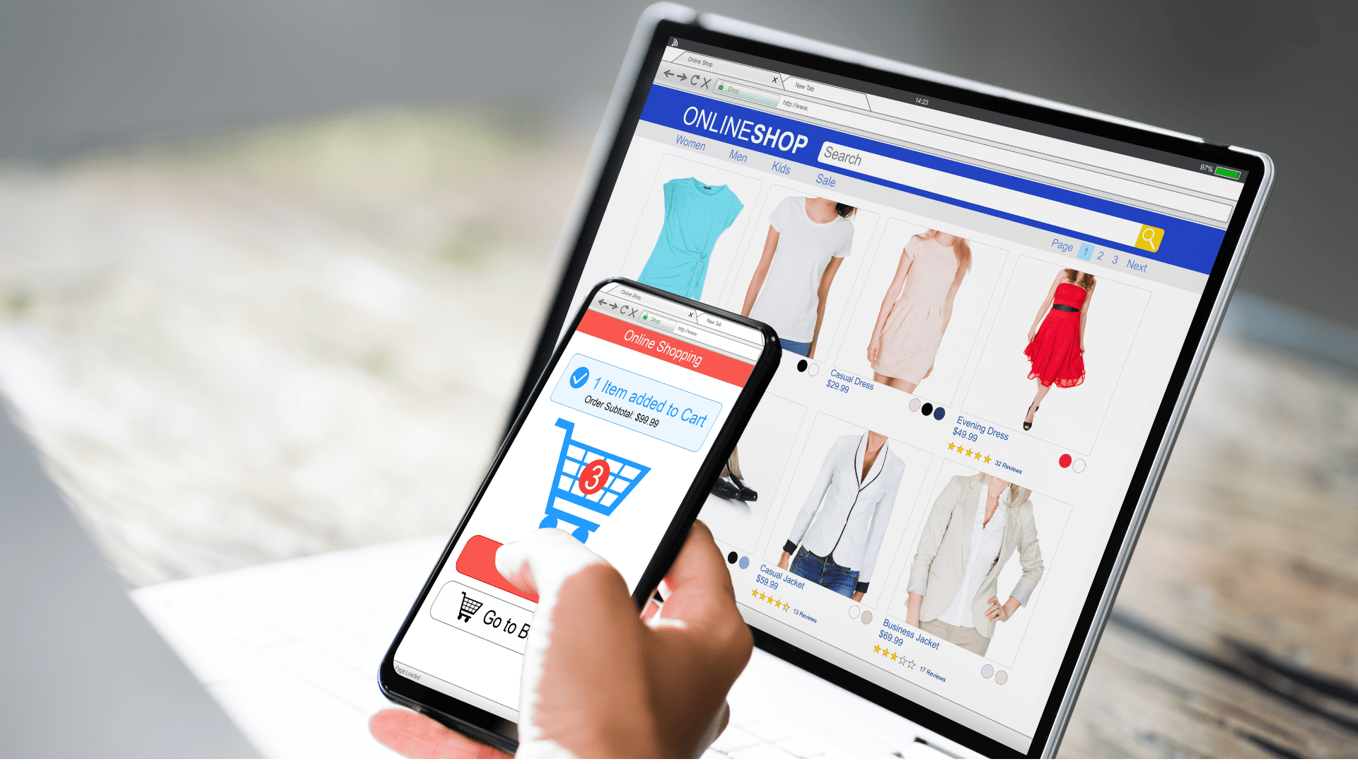 diseño web ecommerce
