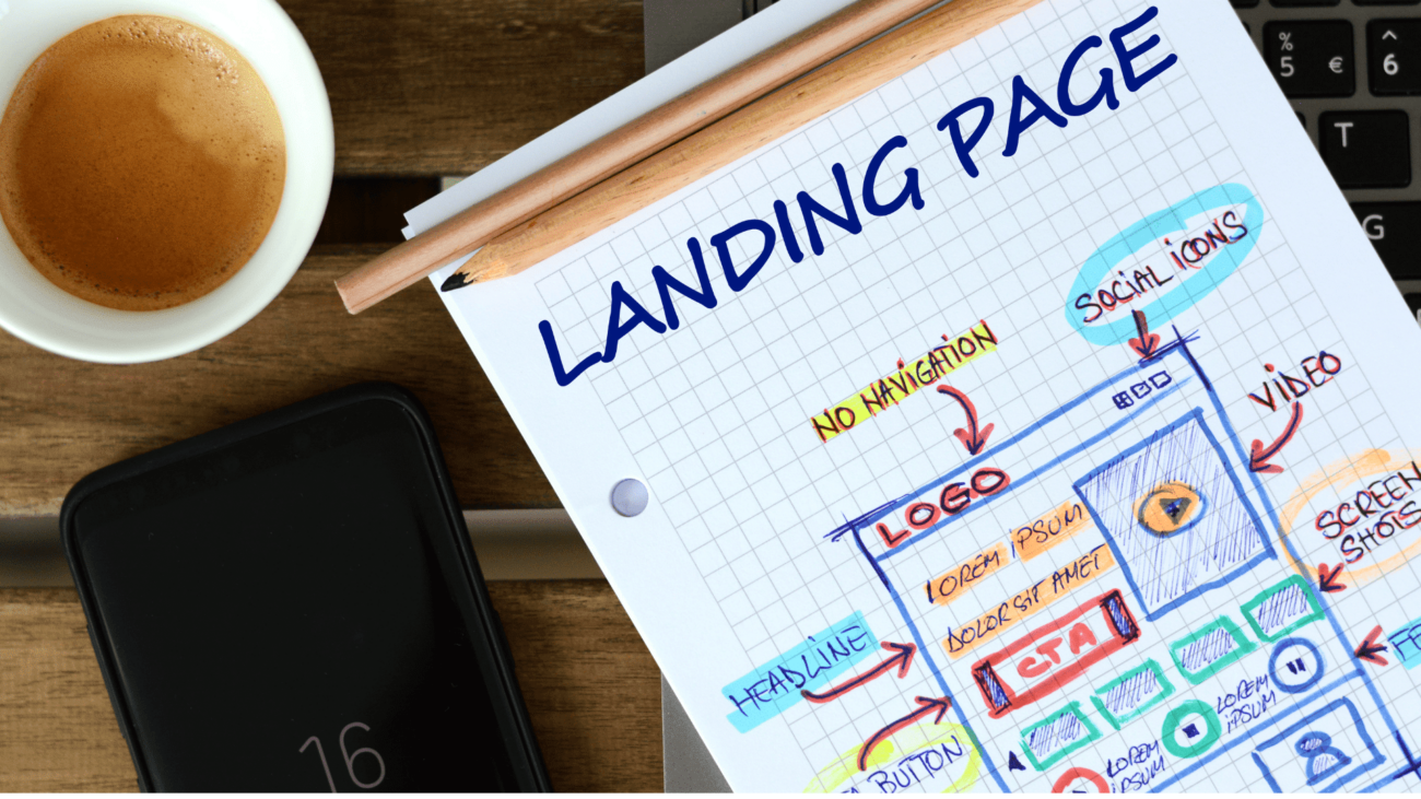 diseño de landing page